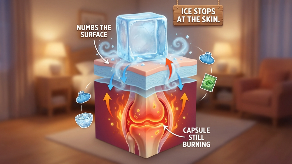 #1: Icing your hands after every flare 